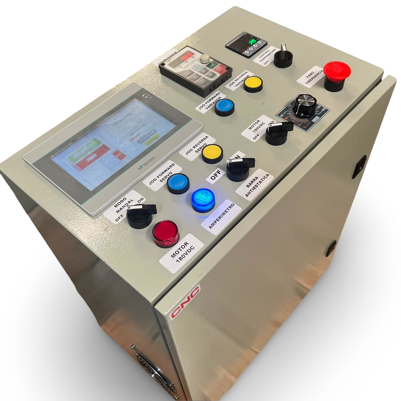 Sistema control para bolseadora automatico corte por longitud y fotocelda