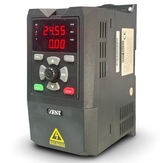 Variador de frecuencia panel solar o trifásico 7.5HP, 220v