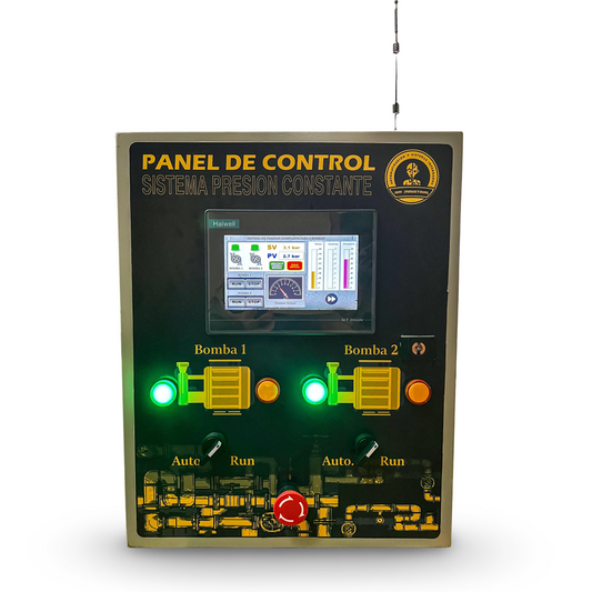 Sistema de presión constante avanzado con wifi para bombas 10HP 220v
